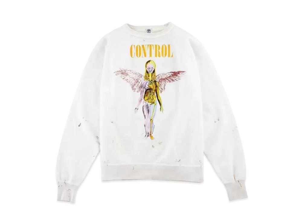 SAINT Mxxxxxx x Kosuke Kawamura SWEAT SHIRT ANTMY OF ANGEL "White"