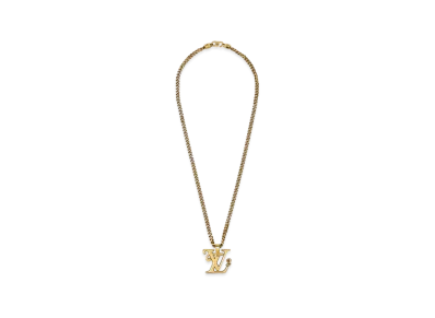 Louis Vuitton × NIGO Squared LV Necklace "Gold"