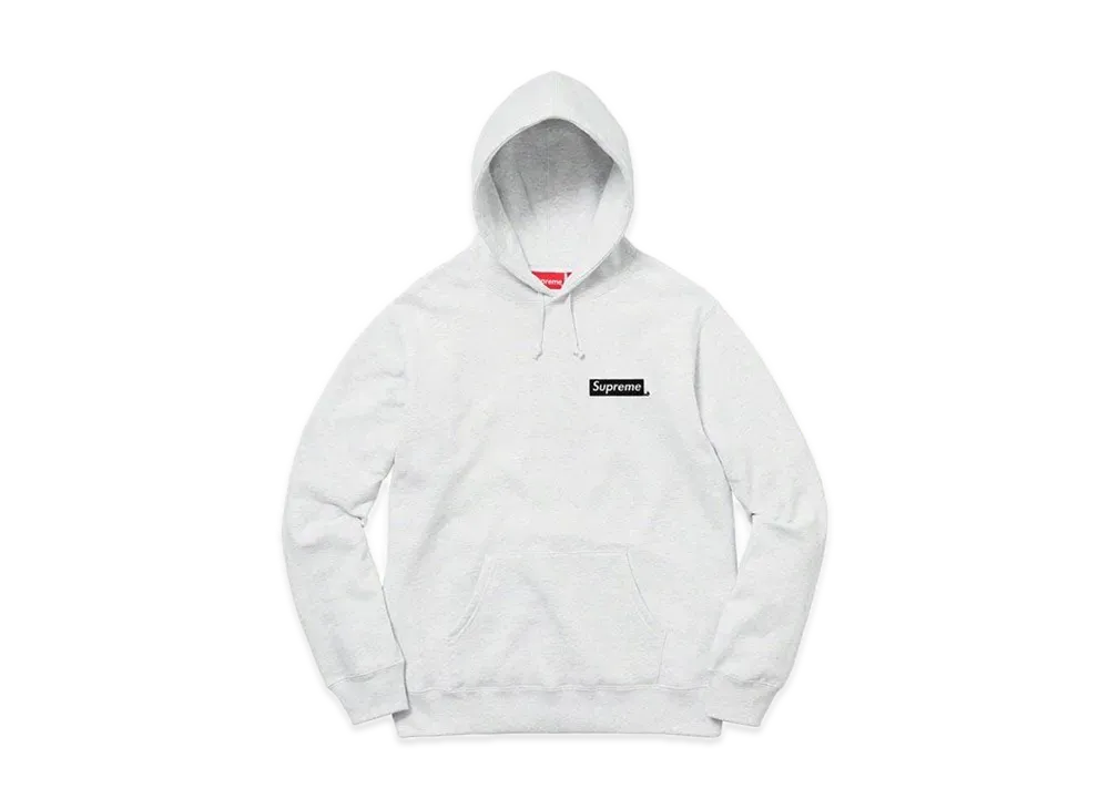 Supreme Stop Crying Hooded Sweatshirt "Ash Grey"