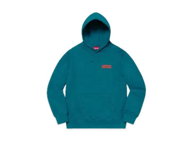 Supreme Stop Crying Hooded Sweatshirt "Marine Blue"