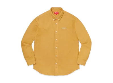 Supreme Classic Logo Denim Shirt "Gold"