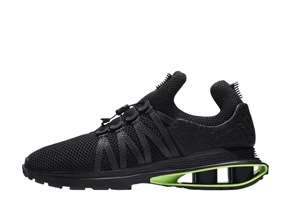 Nike Shox Gravity Luxe "Black Green Strike"