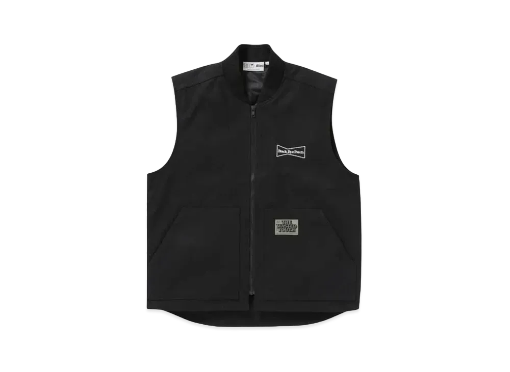 BlackEyePatch x Wasted Youth VEST "Black" / VERDY