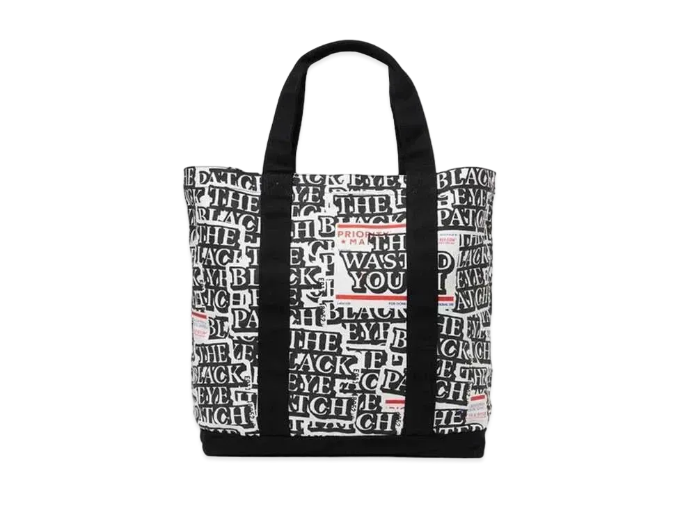BlackEyePatch x Wasted Youth STICKER COVERED TOTE "Multi" / VERDY