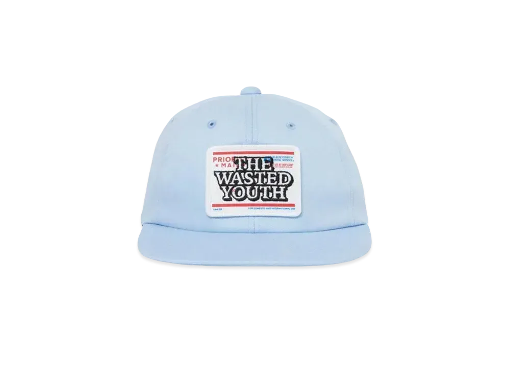 BlackEyePatch x Wasted Youth PRIORITY LABEL 6PANEL CAP "Sax" / VERDY