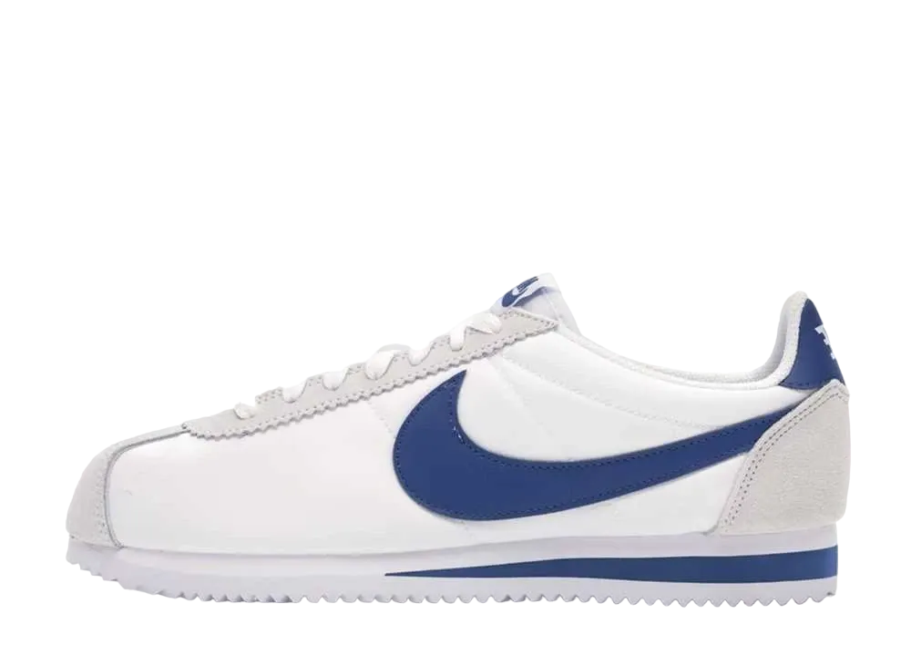 ナイキ クラシック コルテッツ ナイロン "ホワイト/ガム ブルー"
