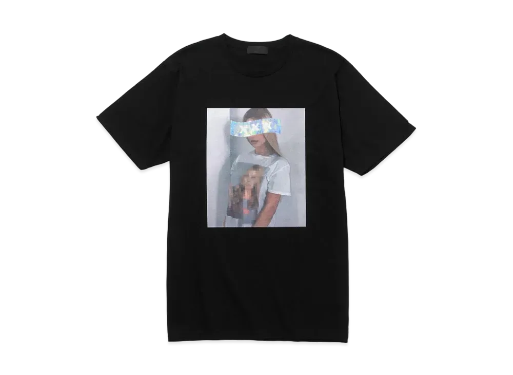 ゴッド セレクション エイス アニバーサリー フォト プリント Tシャツ "ブラック"