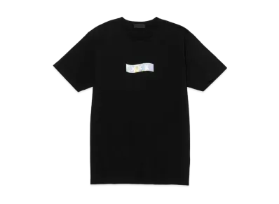 GOD SELECTION XXX 8TH ANNIVERSARY LOGO PRINT T-SHIRT "Black"