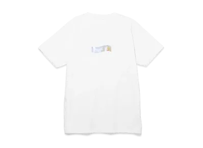 GOD SELECTION XXX 8TH ANNIVERSARY LOGO PRINT T-SHIRT "White"