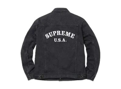Supreme Denim Trucker Jacket "Black"