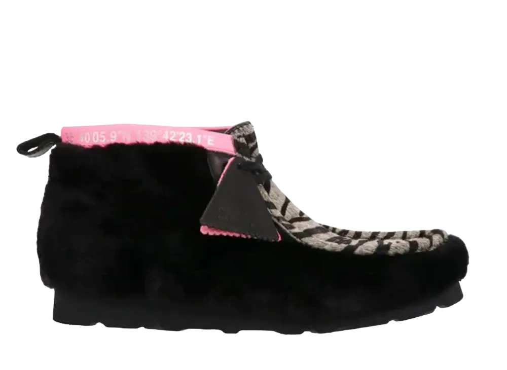 atmos × Clarks Wallabee "Gen Black Tiger PRT"