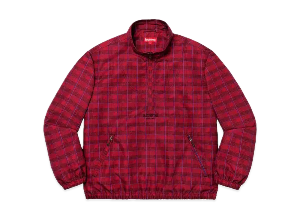 Supreme Track Half Zip Pullover "Red"
