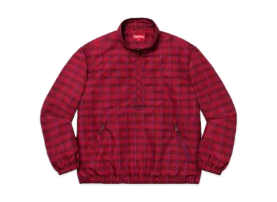 Supreme Track Half Zip Pullover "Red"