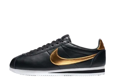 Nike Classic Cortez "Black/Metallic Gold"