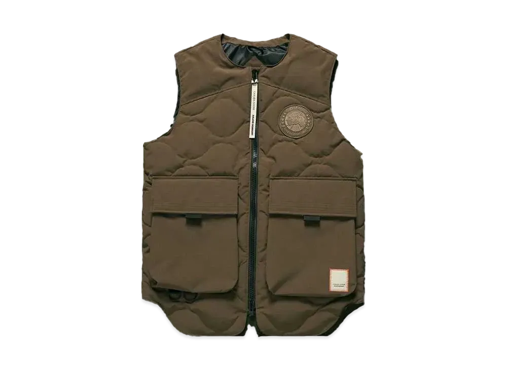 CANADA GOOSE X NBA X SALEHE BEMBURY VEST "Military Green"