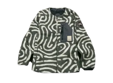 CANADA GOOSE X NBA X SALEHE BEMBURY KELOWNA BOREAL FLEECE "Northwood Khaki"