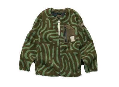 CANADA GOOSE X NBA X SALEHE BEMBURY KELOWNA BOREAL FLEECE "Military Green"