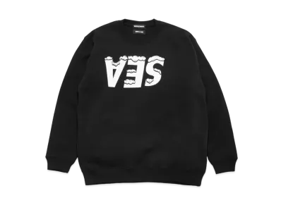 GOD SELECTION XXX x WIND AND SEA CREWNECK SWEAT GX-A22-WSCS-01 "Black"