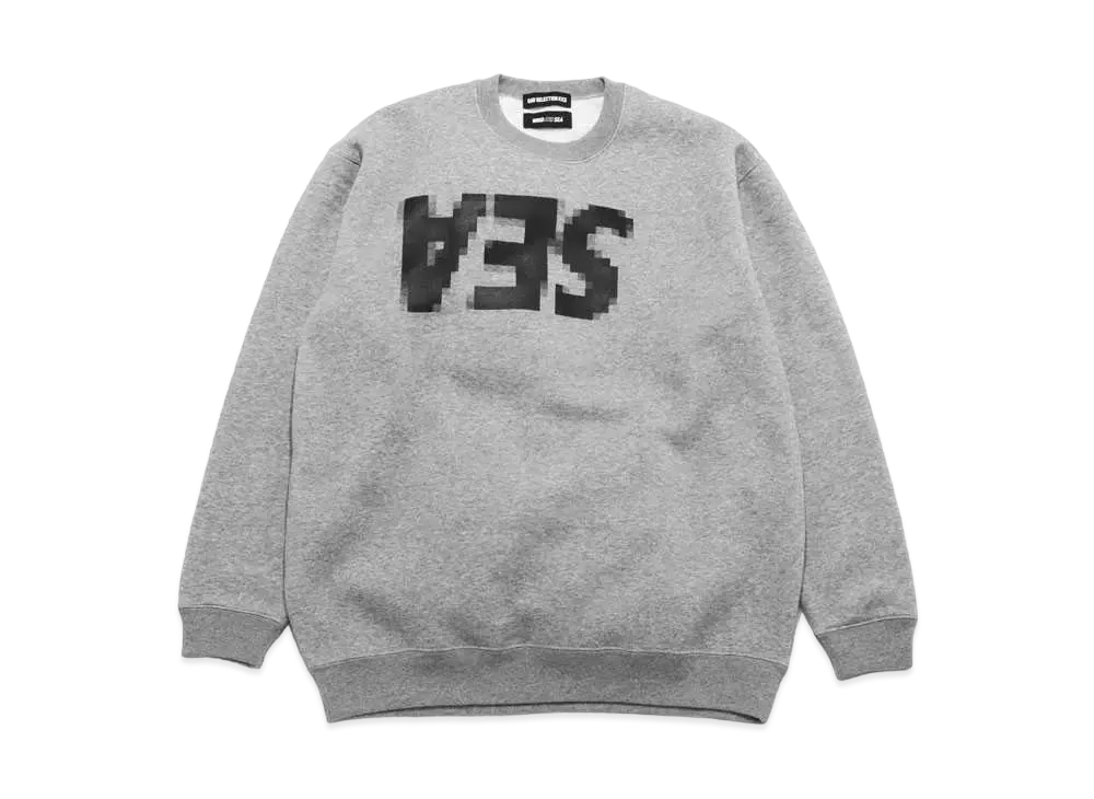 GOD SELECTION XXX x WIND AND SEA CREWNECK SWEAT GX-A22-WSCS-02 "Gray"