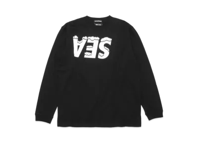 GOD SELECTION XXX x WIND AND SEA LONG SLEEVE T-SHIRT GX-A22-WSLT-01 "Black"