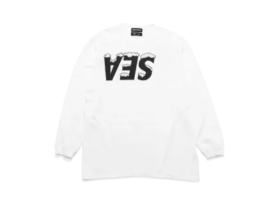 GOD SELECTION XXX x WIND AND SEA LONG SLEEVE T-SHIRT GX-A22-WSLT-01 "White"