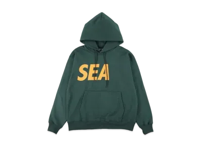 WIND AND SEA SEA Hoodie "I.Green-Mandarin"