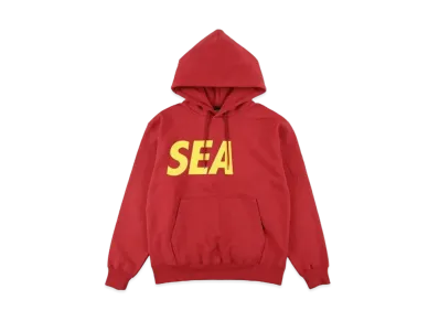 WIND AND SEA SEA Hoodie "Burgundy-Maize"