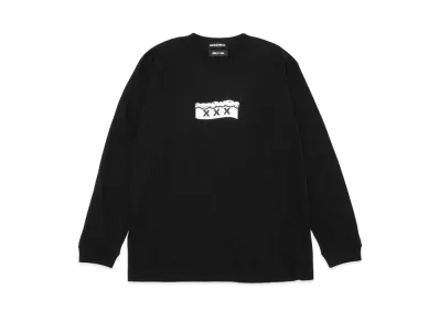 GOD SELECTION XXX x WIND AND SEA LONG SLEEVE T-SHIRT GX-A22-WSLT-03 "Black"