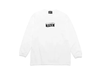 GOD SELECTION XXX x WIND AND SEA LONG SLEEVE T-SHIRT GX-A22-WSLT-03 "White"