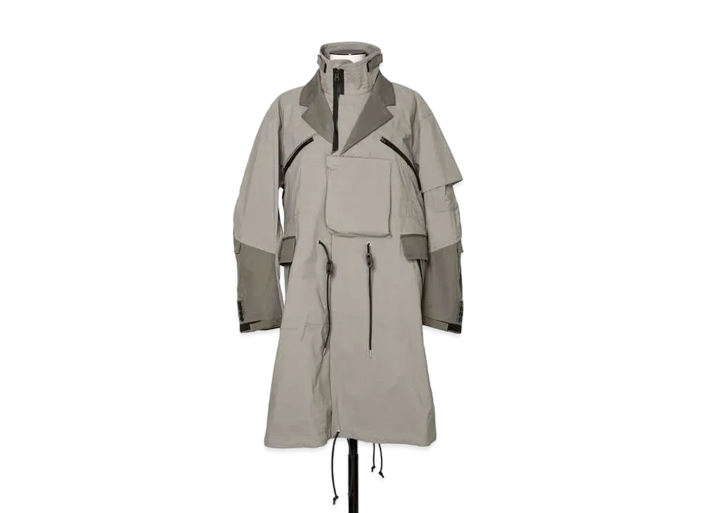 sacai / ACRONYM TRENCH COAT "Khaki"