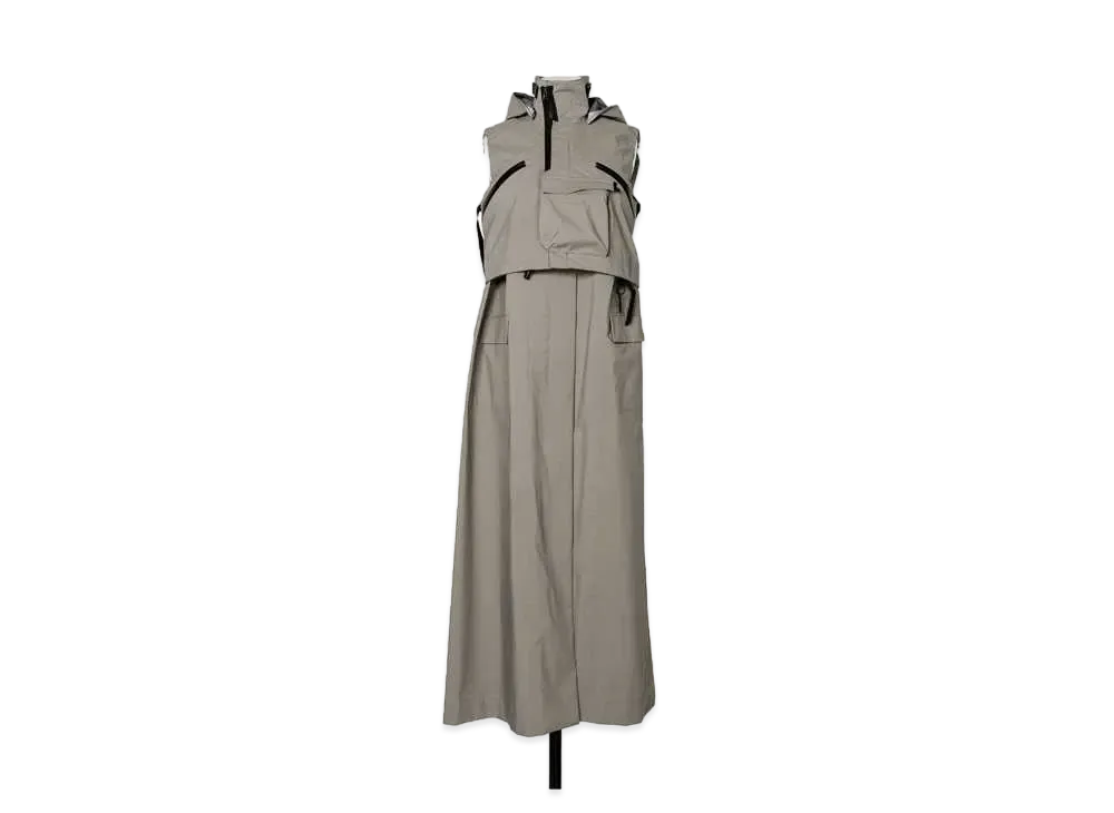 sacai / ACRONYM TRENCH DRESS "Khaki"