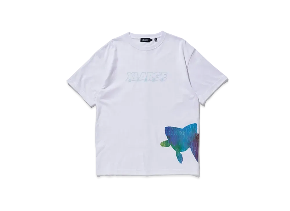 XLARGE S/S TEE KINGYO STANDARD LOGO "White"