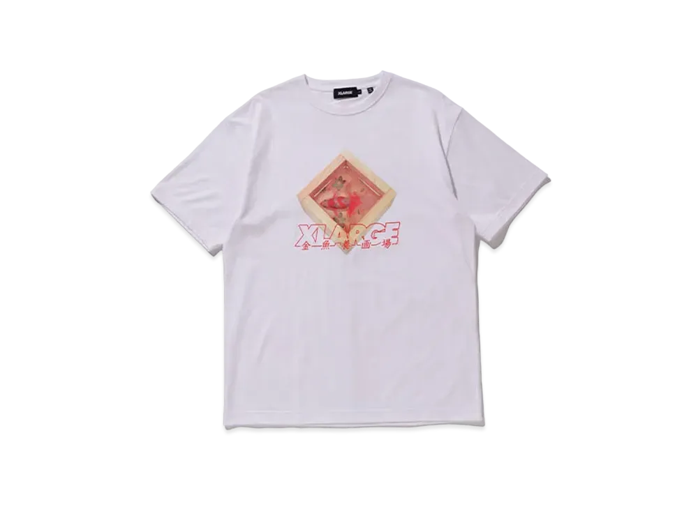 XLARGE S/S TEE KINGYO SAKE "White"