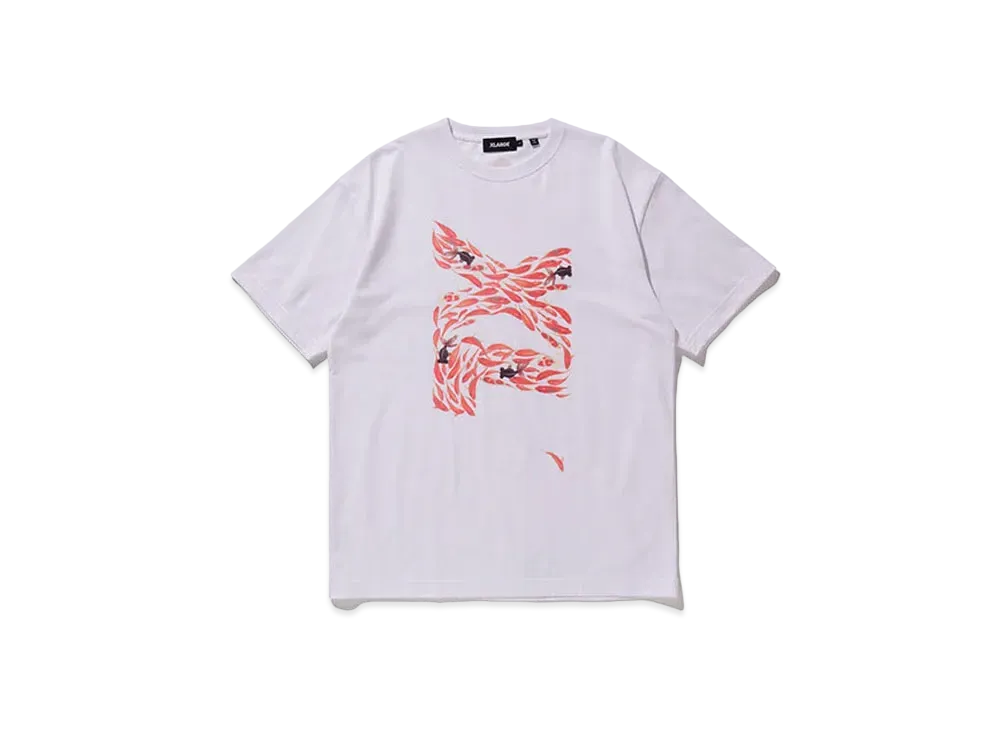 XLARGE S/S TEE KINGYO LOGO "White"