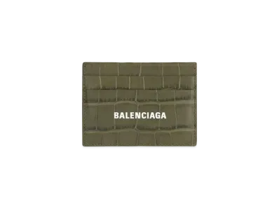 BALENCIAGA Cash Card Holder "Khaki"