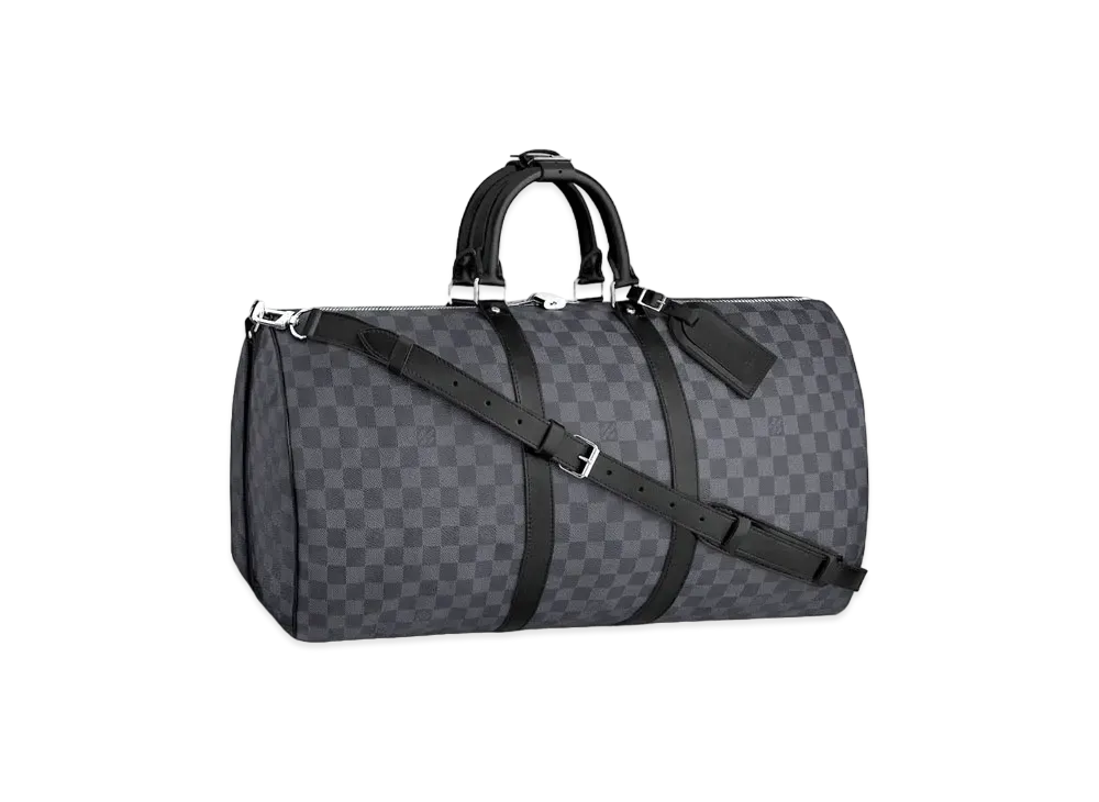 Louis Vuitton Damier Graphite Keepall Bandouliere 55