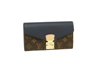 Louis Vuitton Monogram Portefeuille Paras "Blue Marine"