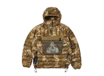 PALACE PERTEX Q-LITE DOWN JACKET "Brown Moss Camo"