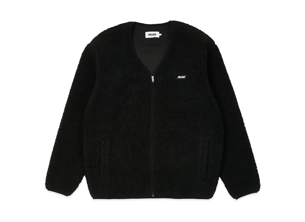 PALACE SHEARLING CARDIGAN 