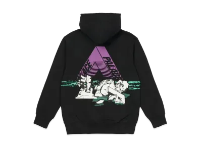 PALACE FALLEN CITY HOOD "Black"