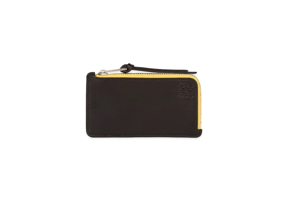 LOEWE Rainbow Coin Card Case ”Black/Multi”