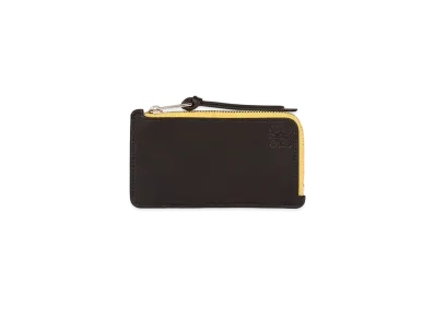 LOEWE Rainbow Coin Card Case ”Black/Multi”