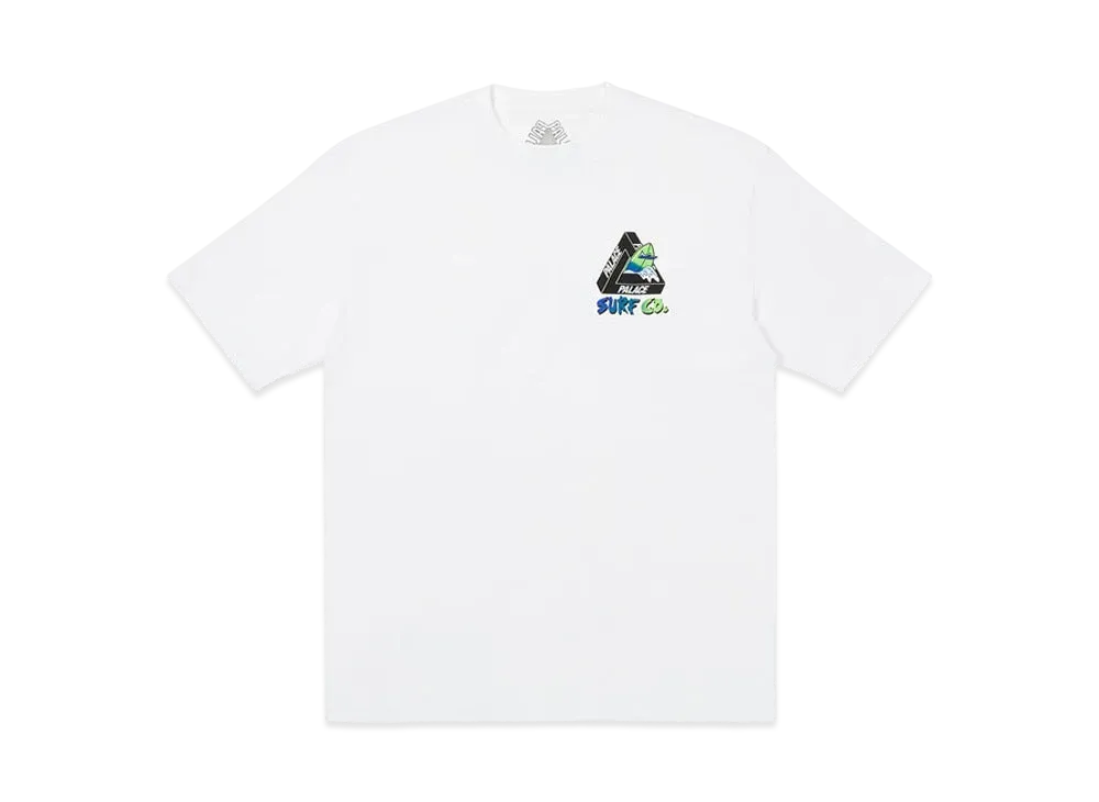 PALACE TRI-SURF CO T-SHIRT "White"