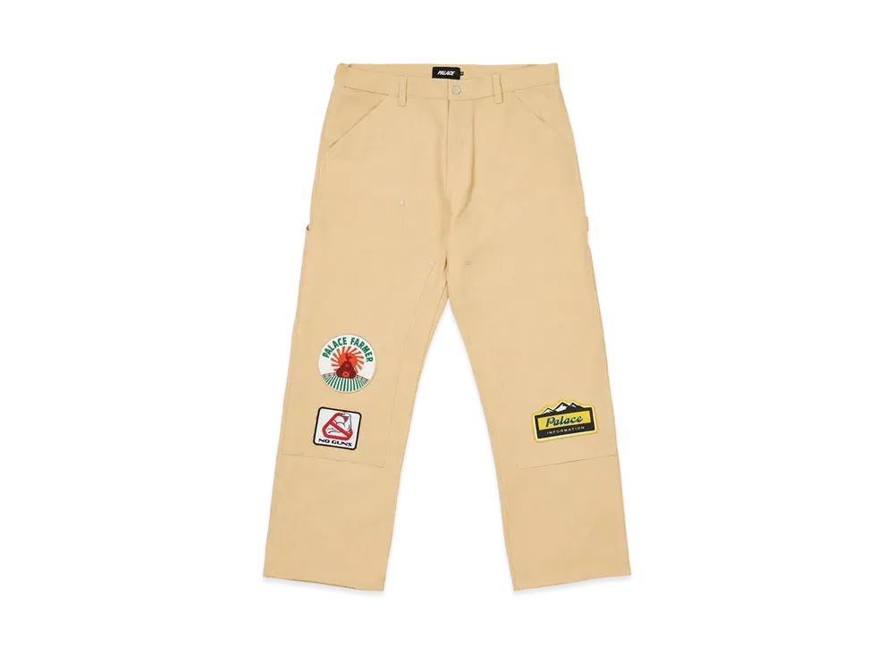 PALACE BADGE WORK TROUSER "Sand"