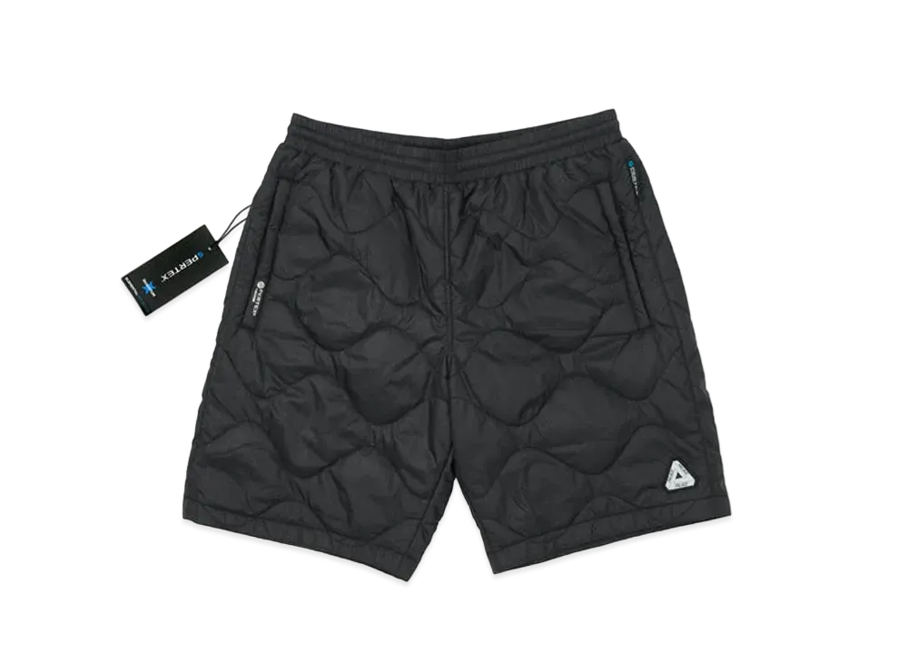 PALACE PERTEX QUILTER SHORTS "Black"