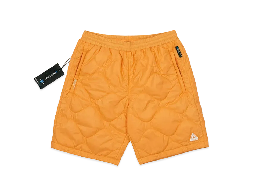 PALACE PERTEX QUILTER SHORTS "Orange"