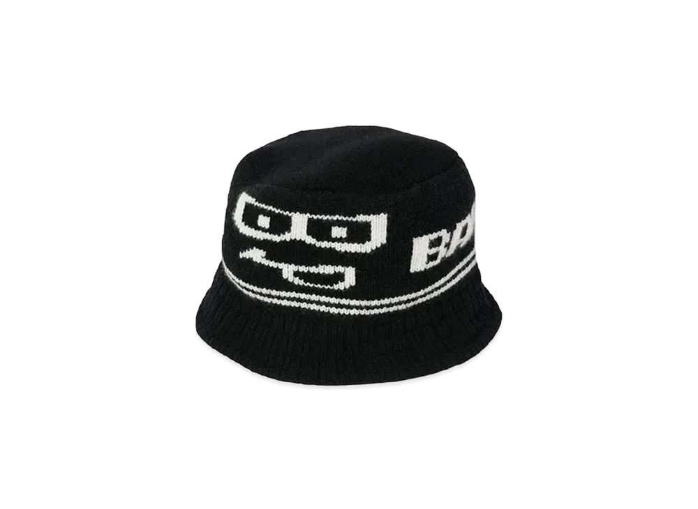 PALACE BADDEST KNITTED BUCKET HAT "Black"