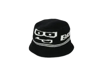 PALACE BADDEST KNITTED BUCKET HAT "Black"