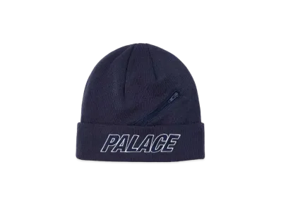 PALACE ZIP POCKET BEANIE "Navy"
