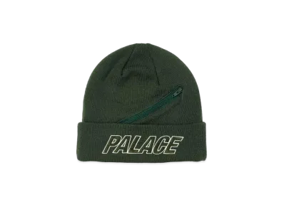 PALACE ZIP POCKET BEANIE "Green"